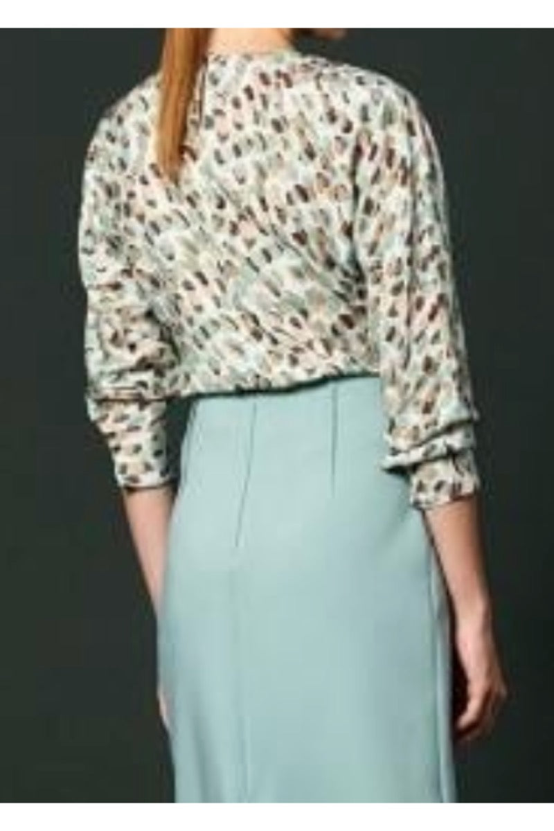 Kameya BLOUSE MINT_25W10668