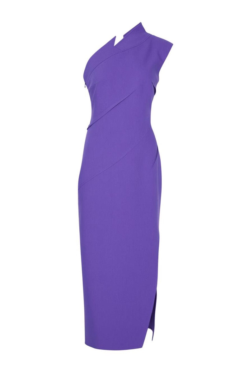 Kameya DRESS PURPLE BLACK_25W40687