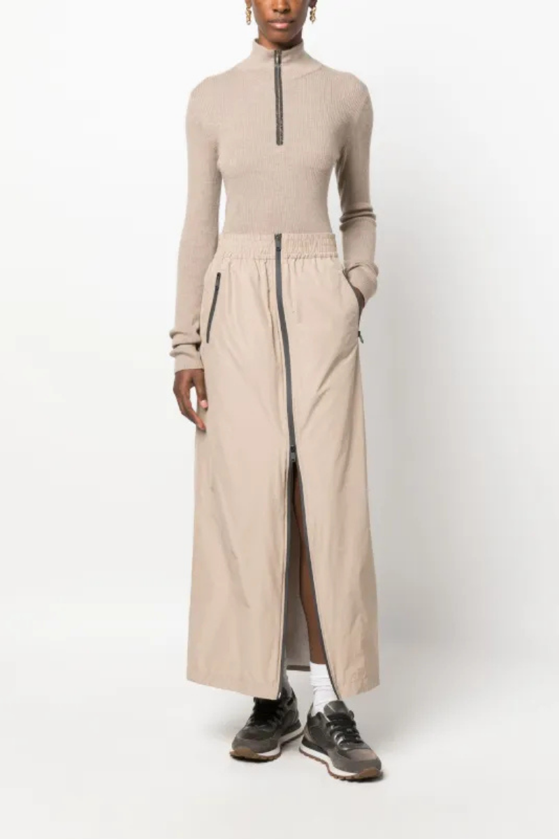 Brunello Cucinelli Cotton-Polyester Skirt MB574G3528