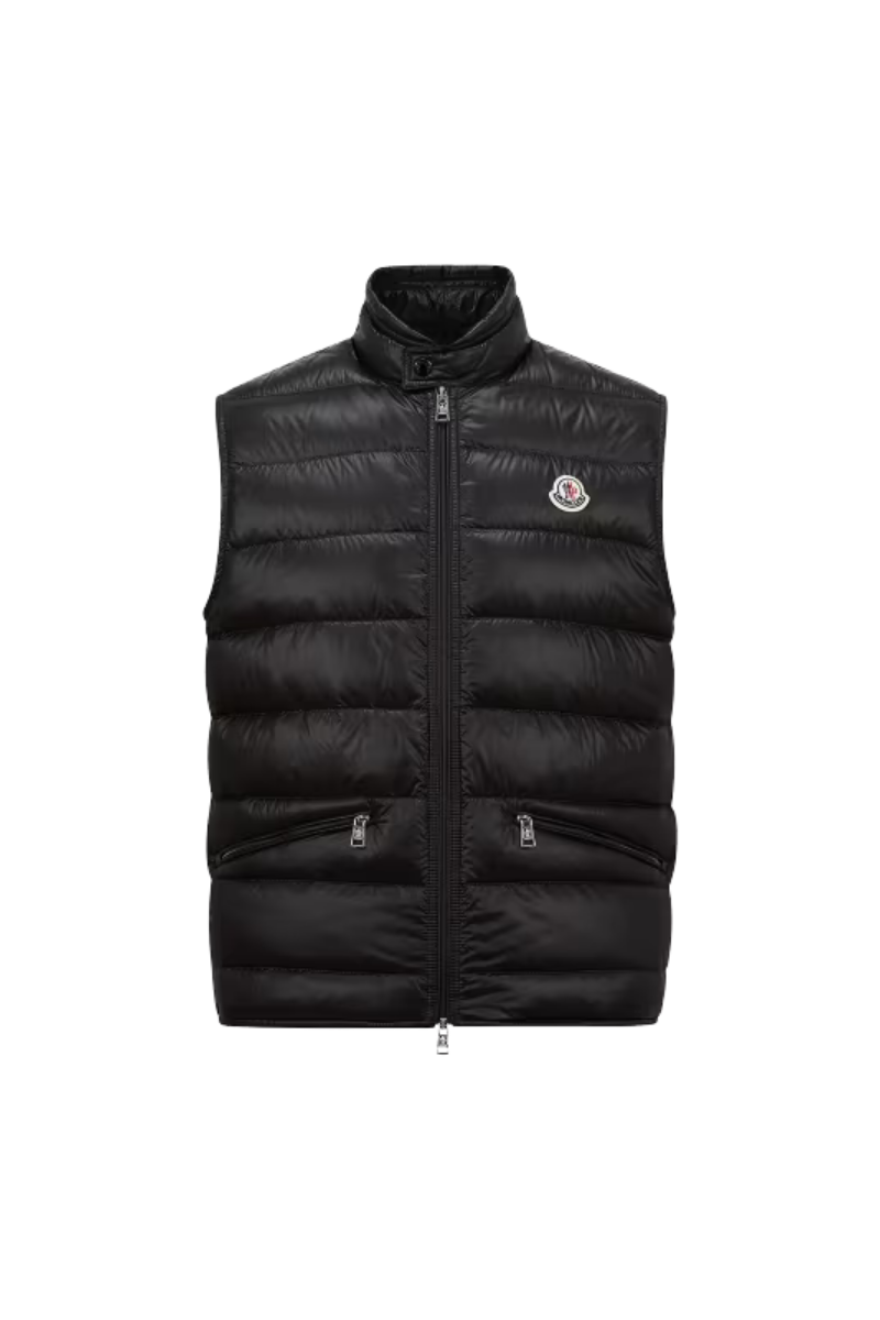 Moncler Gui Gilet Black 999 Black