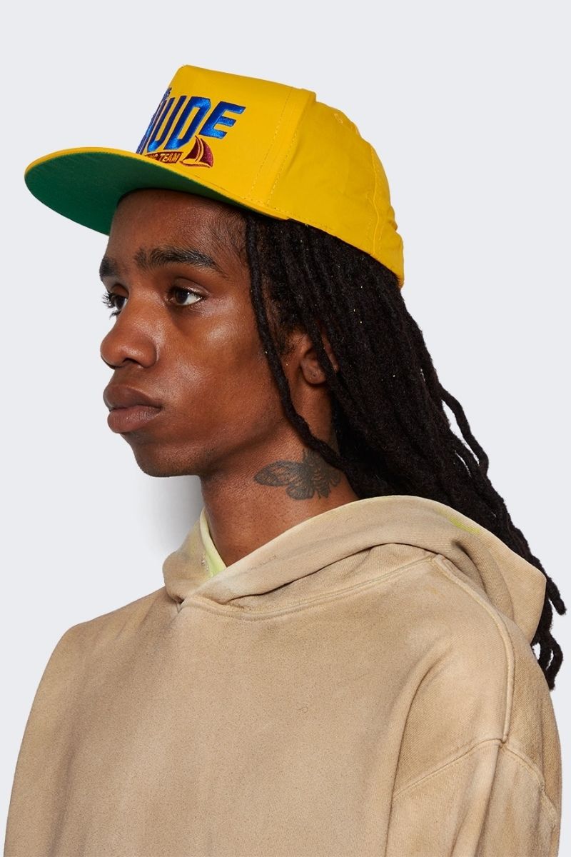 Rhude lorient racing hat yellow