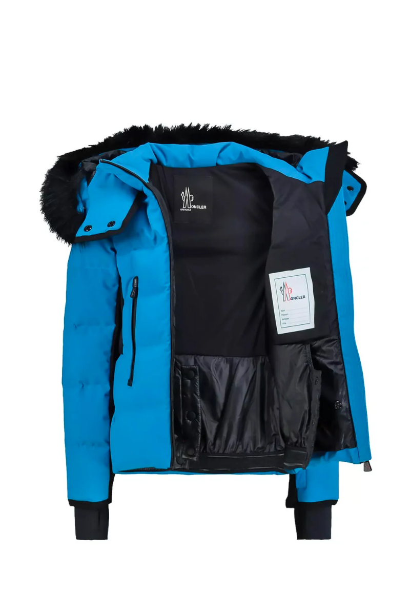 Moncler Kids' Blue LAMOURA GIUBBOTTO