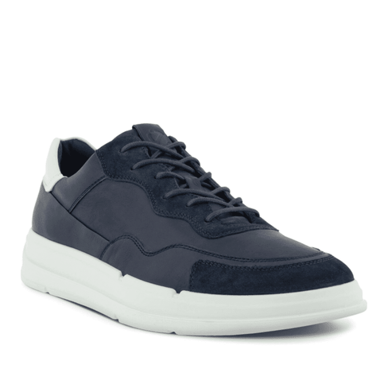 ECCO Soft X M Shoe - Navy White