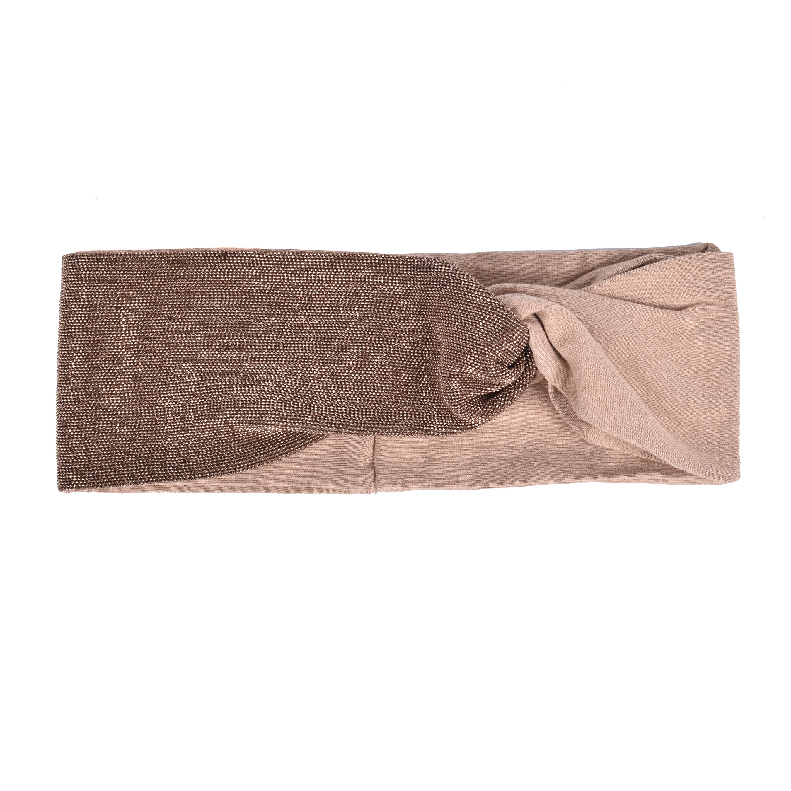 BRUNELLO CUCINELLI WOMEN'S MONILLI BEAD HEAD BAND/EAR WARMERS