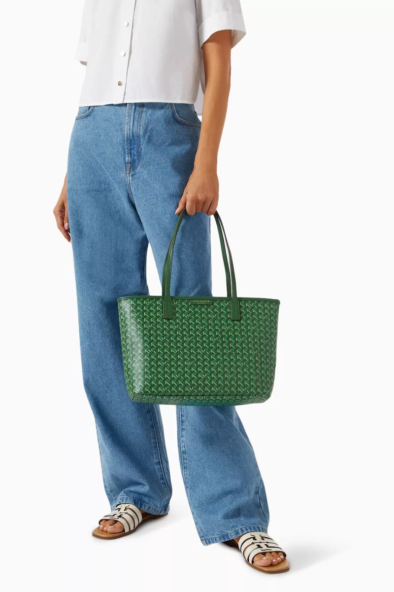 Tory Burch Small Ever-Ready Zip Tote Bag – Arugula