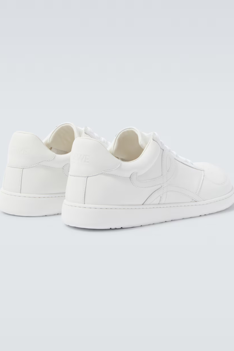 LOEWE Jambo Leather Sneakers White