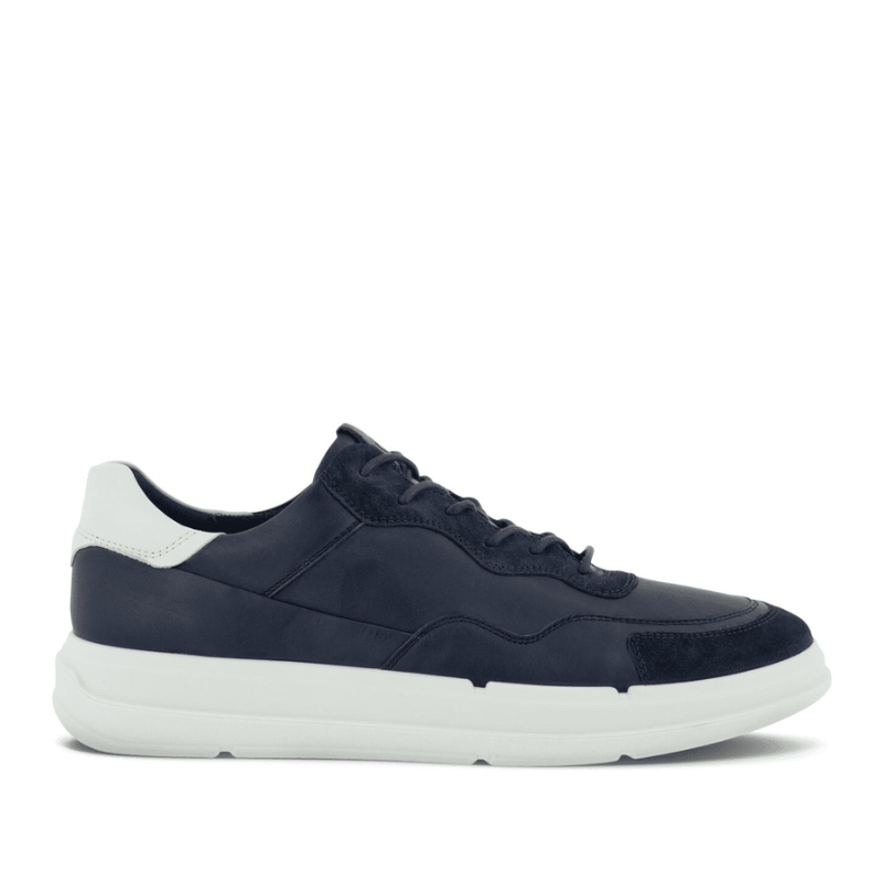 ECCO Soft X M Shoe - Navy White