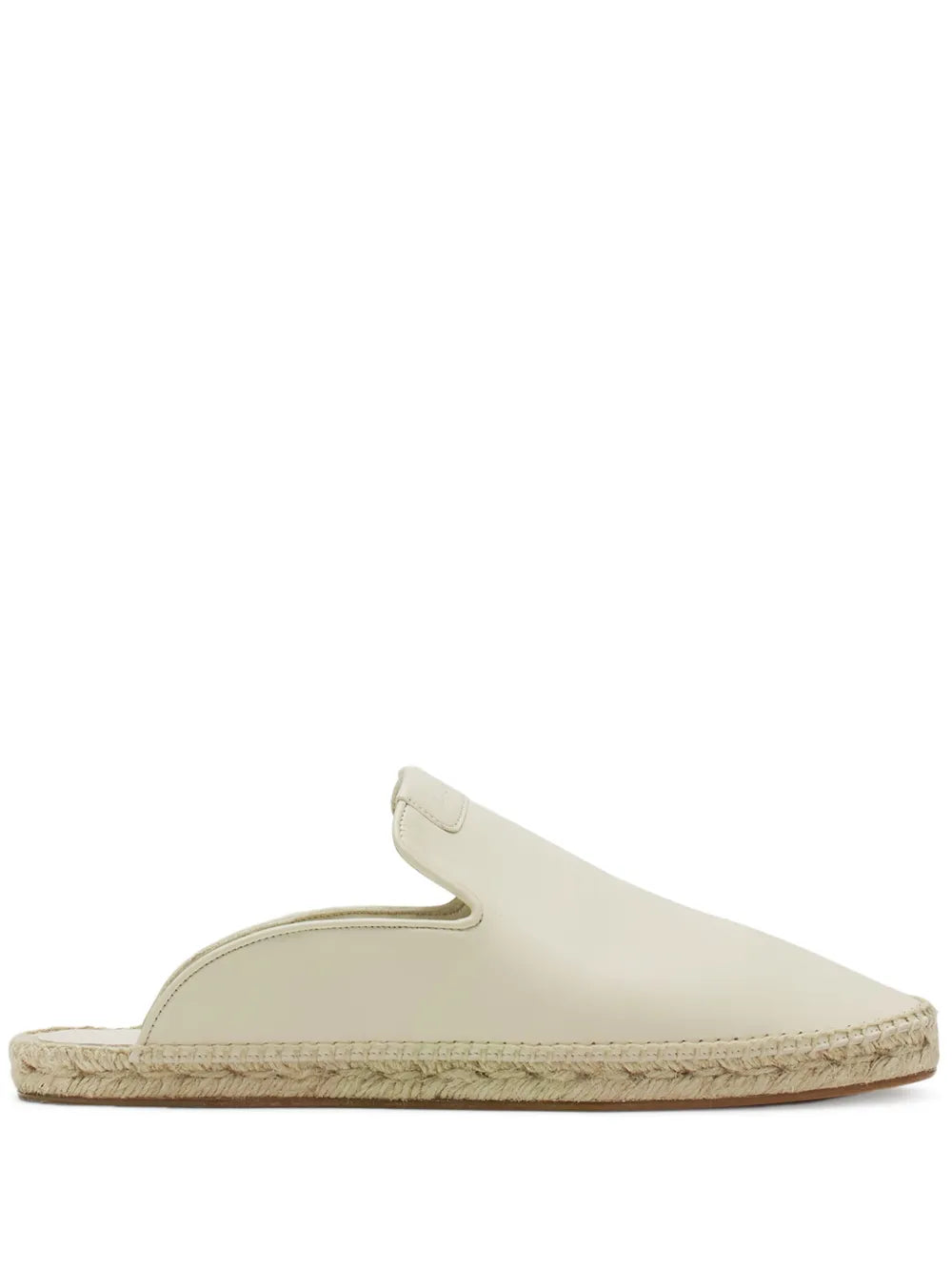 Lanvin Leather espadrilles in Cream