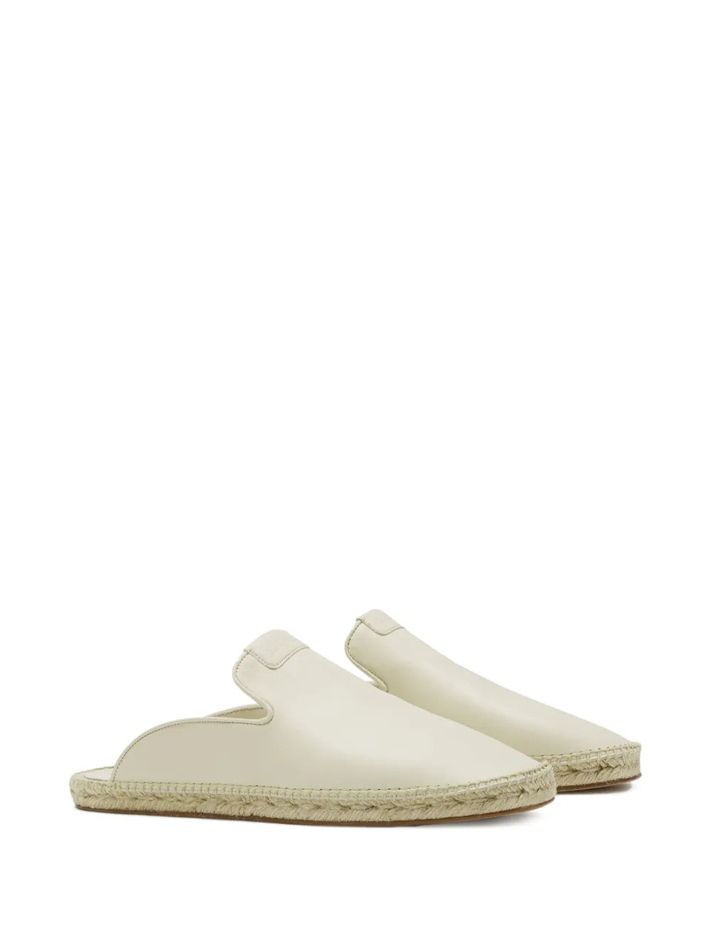 Lanvin Leather espadrilles in Cream