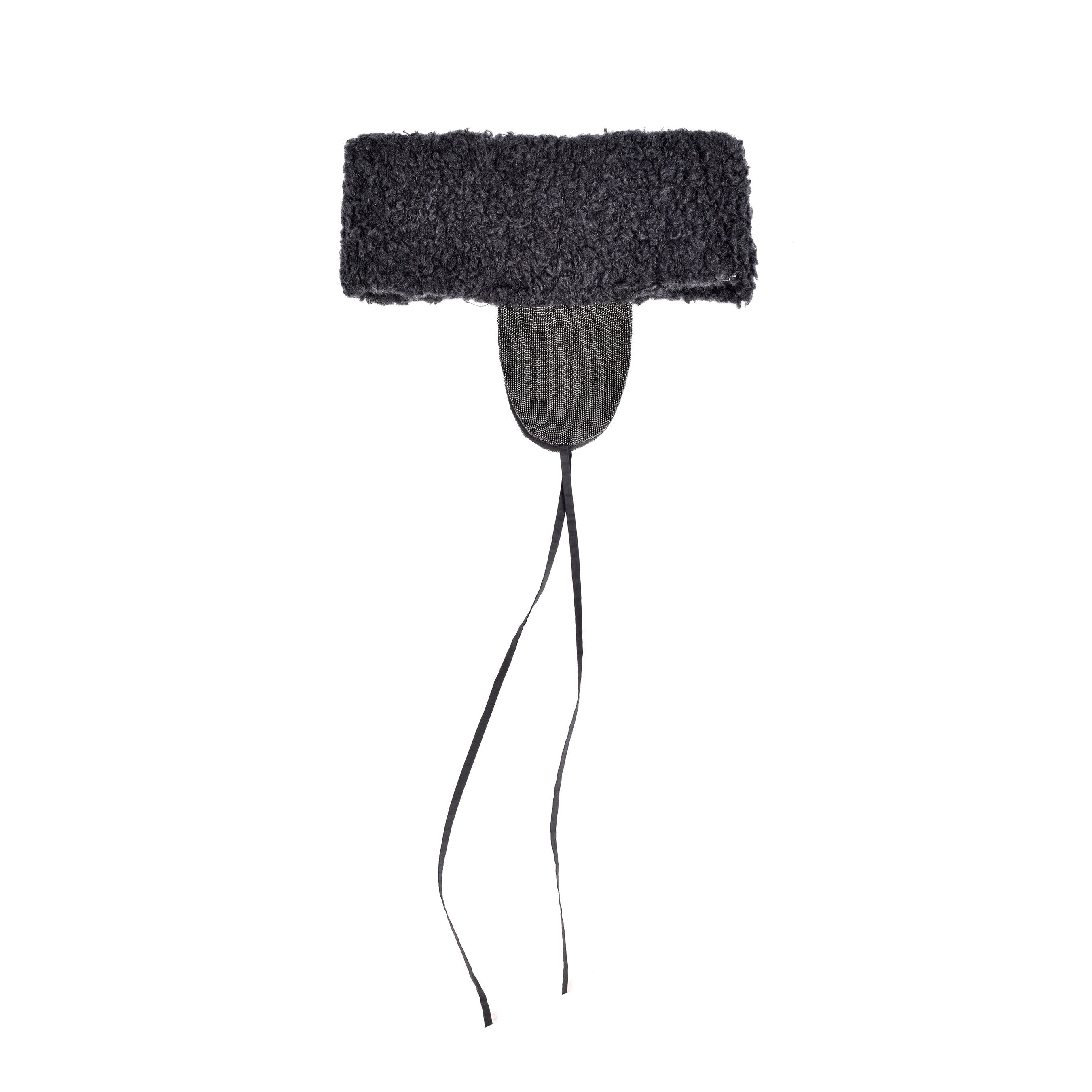 BRUNELLO CUCINELLI WOMEN'S MONILI BEAD LINED CASHMERE EAR WARMERS/HEAD BAND