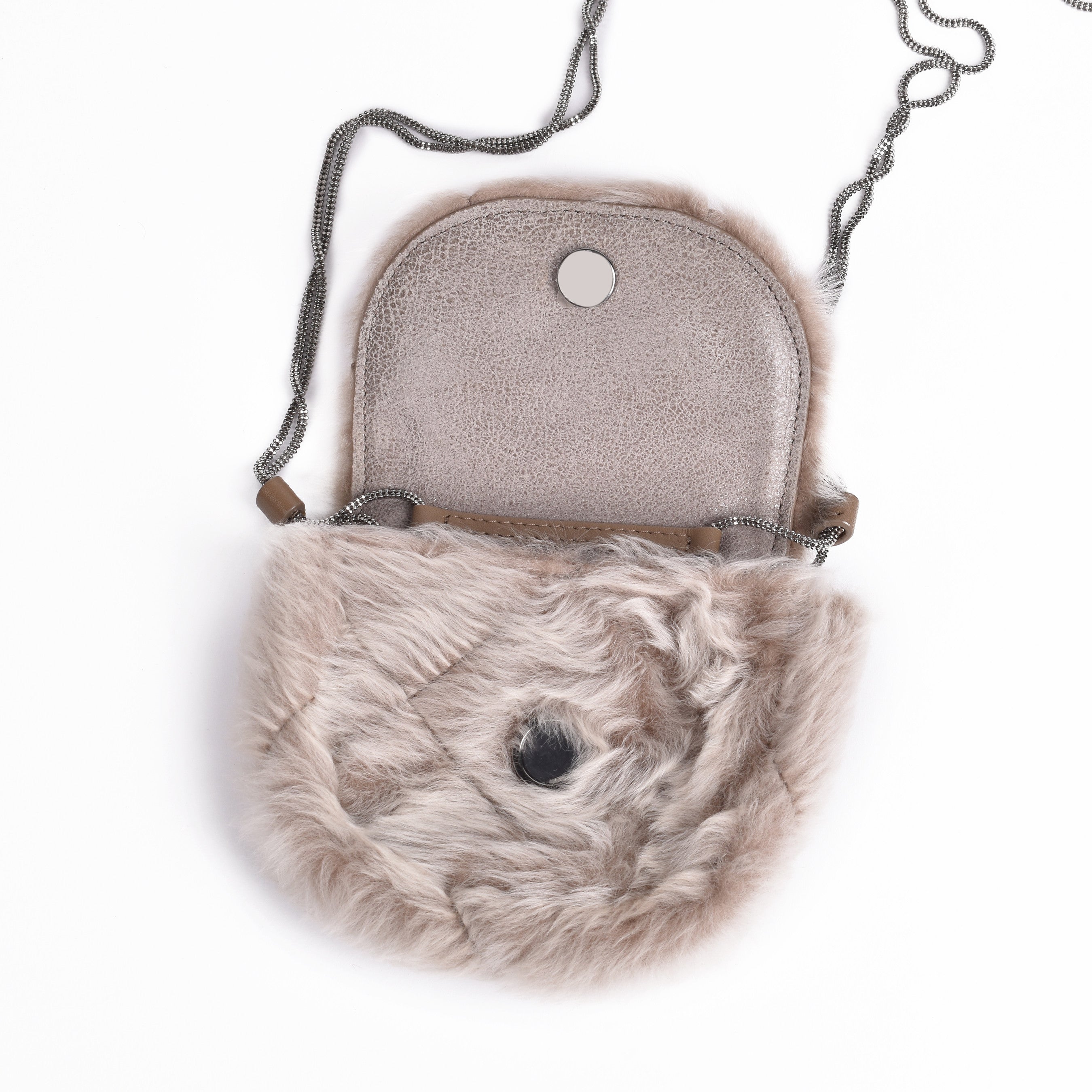 BRUNELLO CUCINELLI WOMEN'S 100% FUR SHOULDER BAG/PURSE