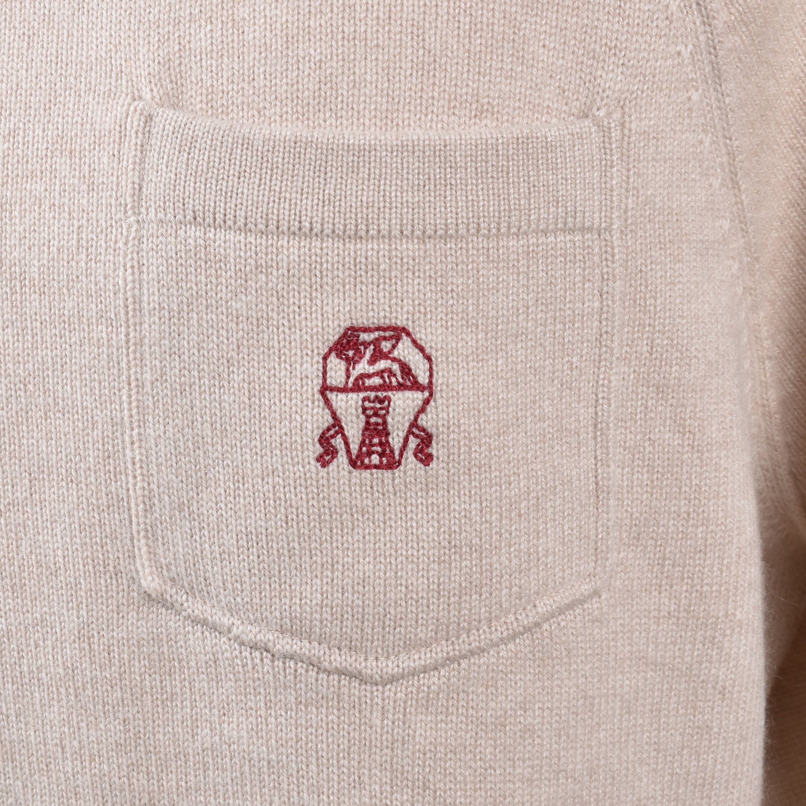 BRUNELLO CUCINELLI MEN'S 100% CASHMERE ATHLETIC STYLE CREW NECK SWEATER NEW