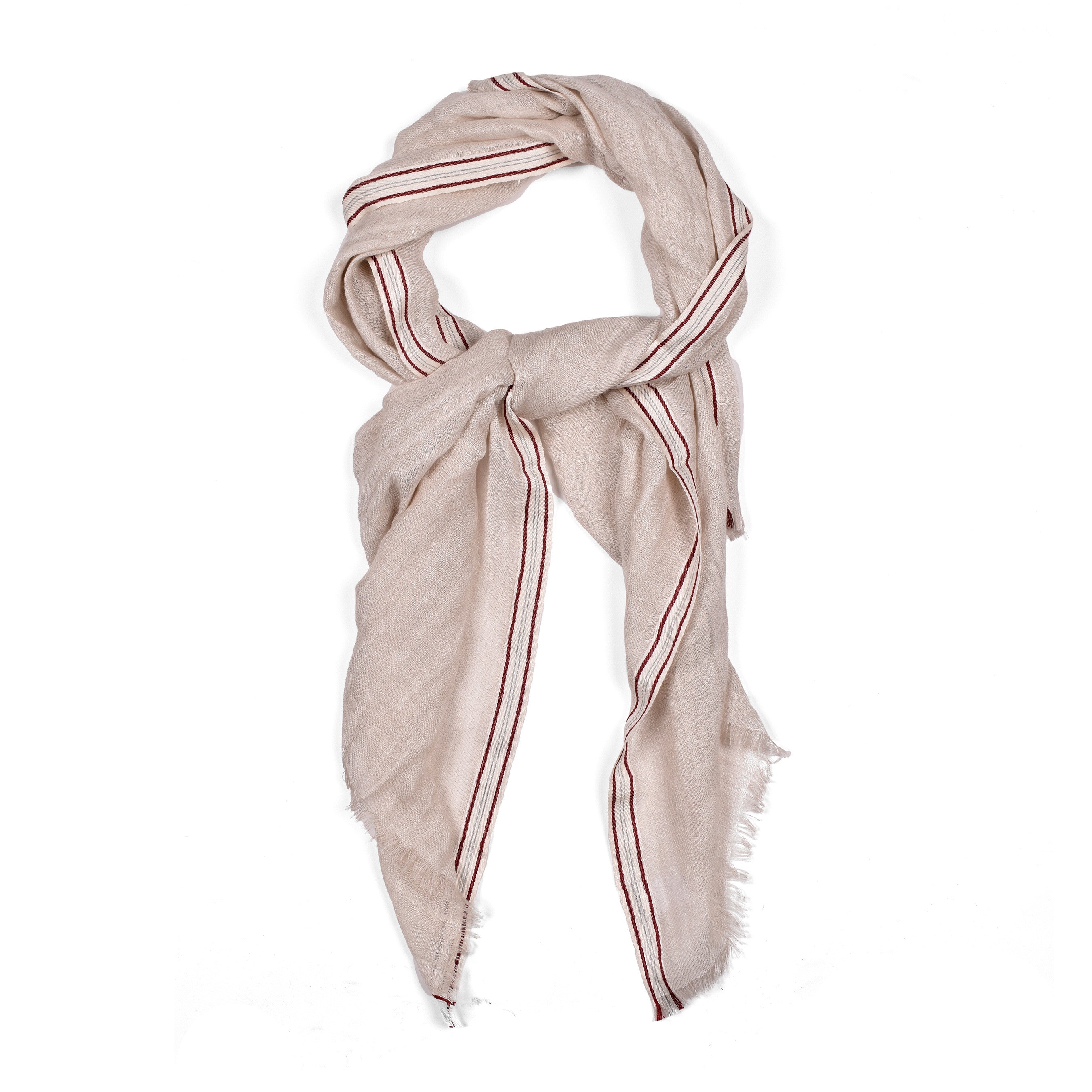 BRUNELLO CUCINELLI MEN'S CASHMERE BLEND MID WEIGHT FASHION SCARF