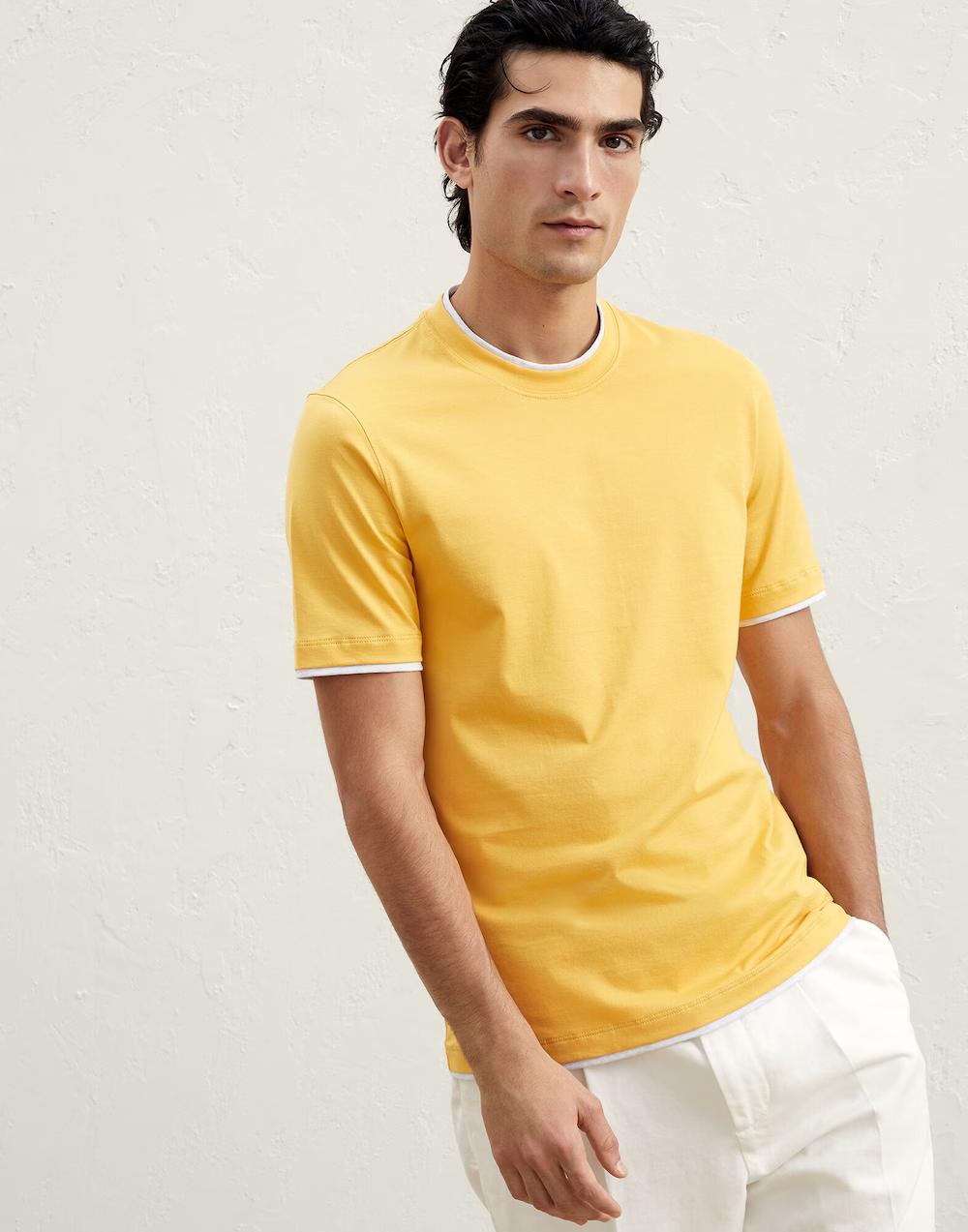 BRUNELLO CUCINELLI MEN'S SHIRT M0T617427_CZG75 NWT