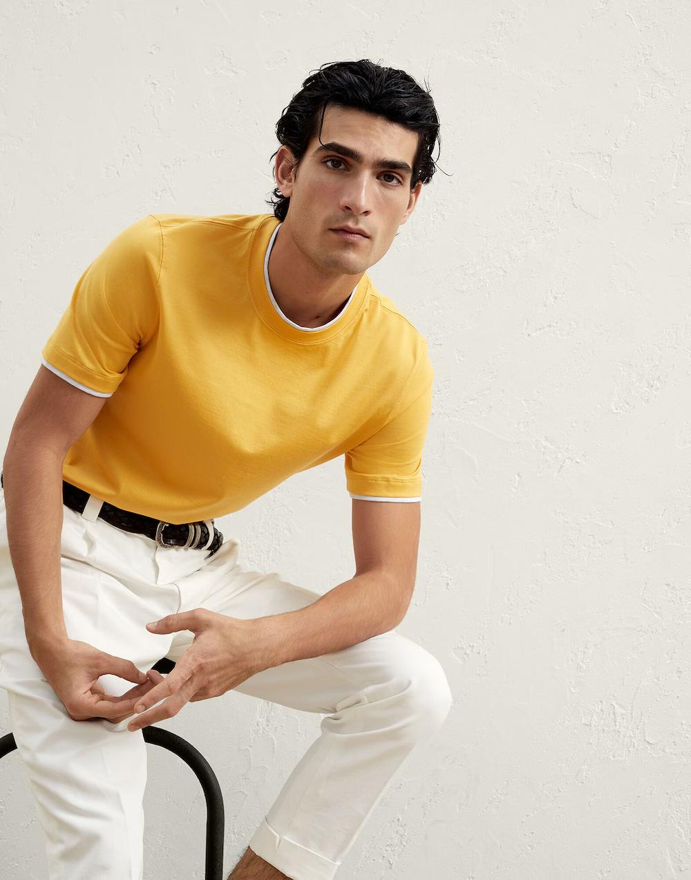 BRUNELLO CUCINELLI MEN'S SHIRT M0T617427_CZG75 NWT