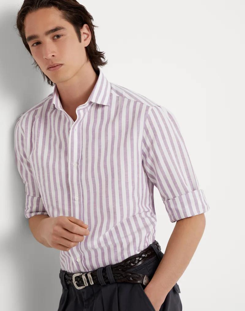BRUNELLO CUCINELLI MEN'S SHIRT MM6350028_C112 NWT