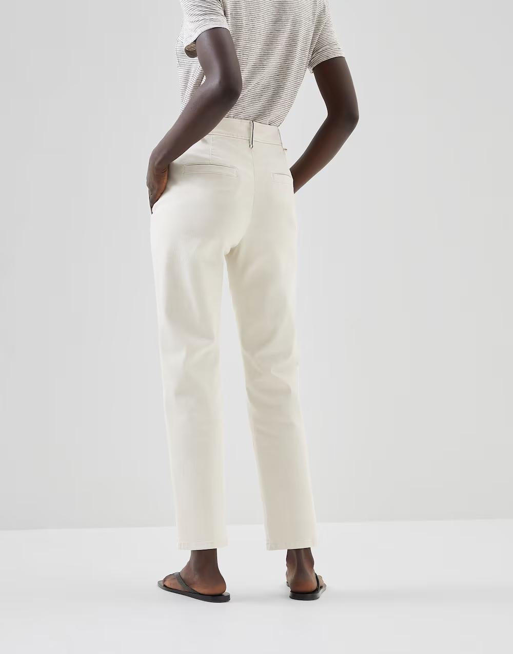BRUNELLO CUCINELLI WOMEN'S PANTS MA080P5644_C9443 NWT