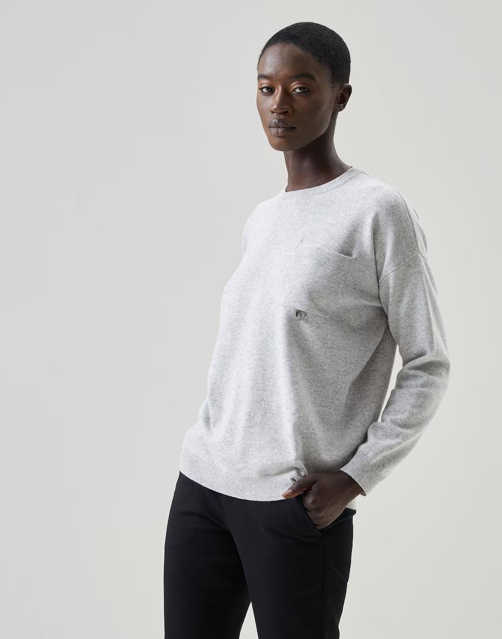 BRUNELLO CUCINELLI WOMEN'S SWEATER M16127300_C072 NWT