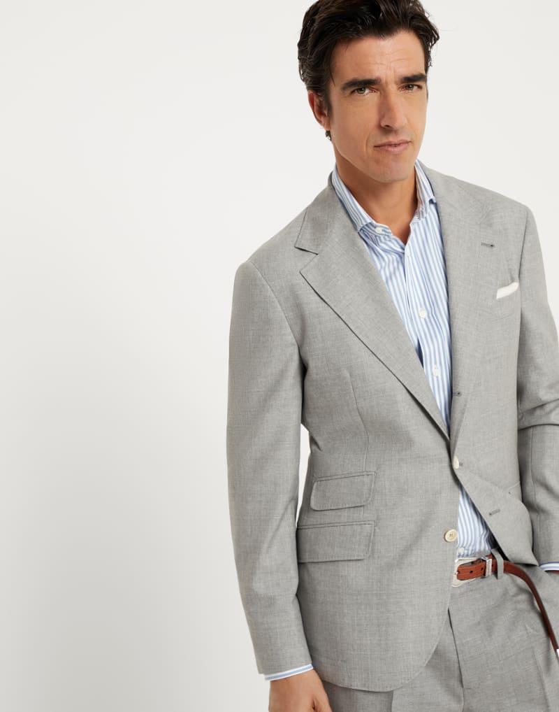 BRUNELLO CUCINELLI MEN'S SUIT MB407LDWH_C001 NWT
