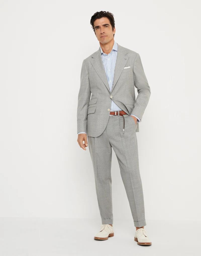 BRUNELLO CUCINELLI MEN'S SUIT MB407LDWH_C001 NWT