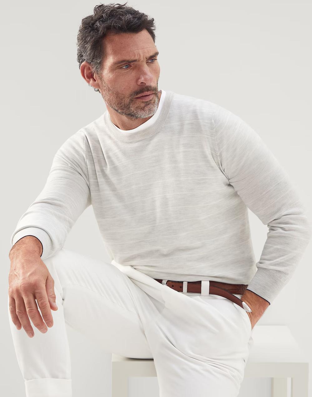 BRUNELLO CUCINELLI MEN'S SWEATER M24804200_CE867 NWT