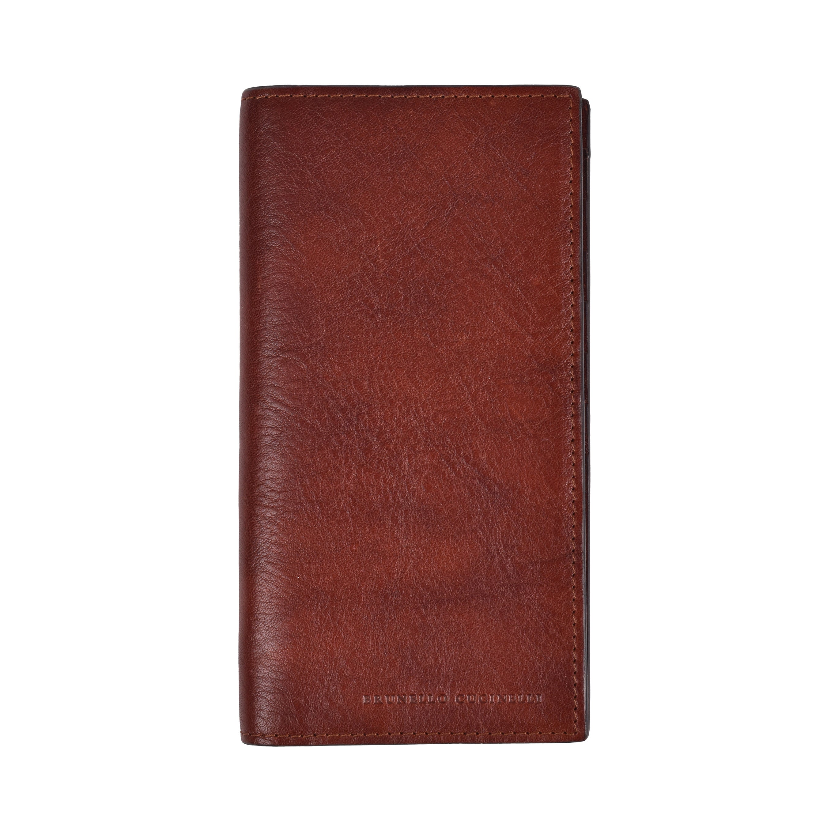 BRUNELLO CUCINELLI MEN'S 100% GENUINE CALF'S LEATHER WALLET