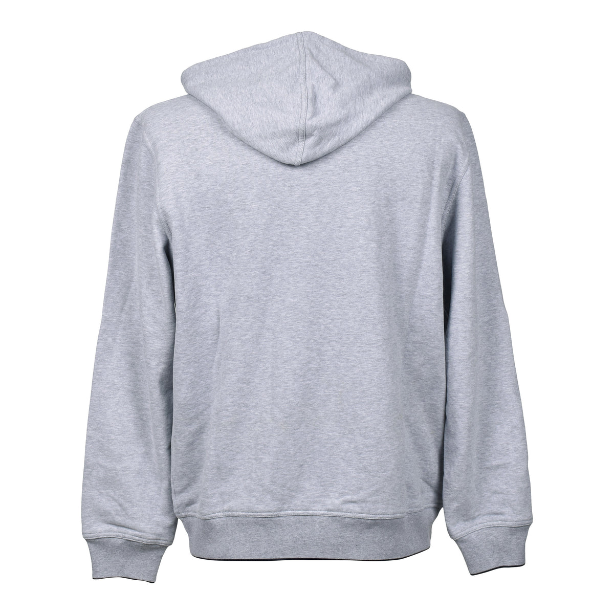 BRUNELLO CUCINELLI MEN'S LIGHT GREY COTTON HOODIE