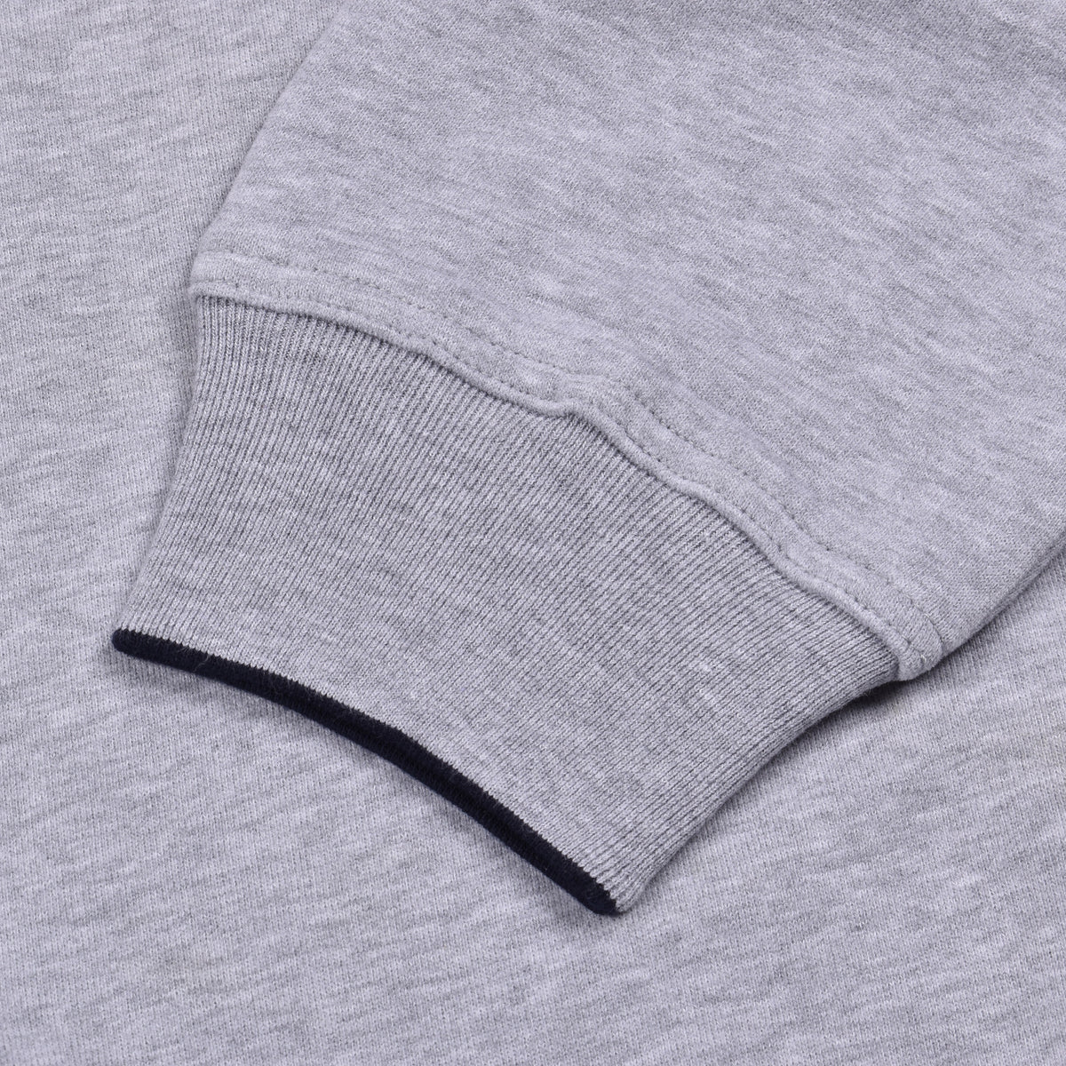 BRUNELLO CUCINELLI MEN'S LIGHT GREY COTTON HOODIE