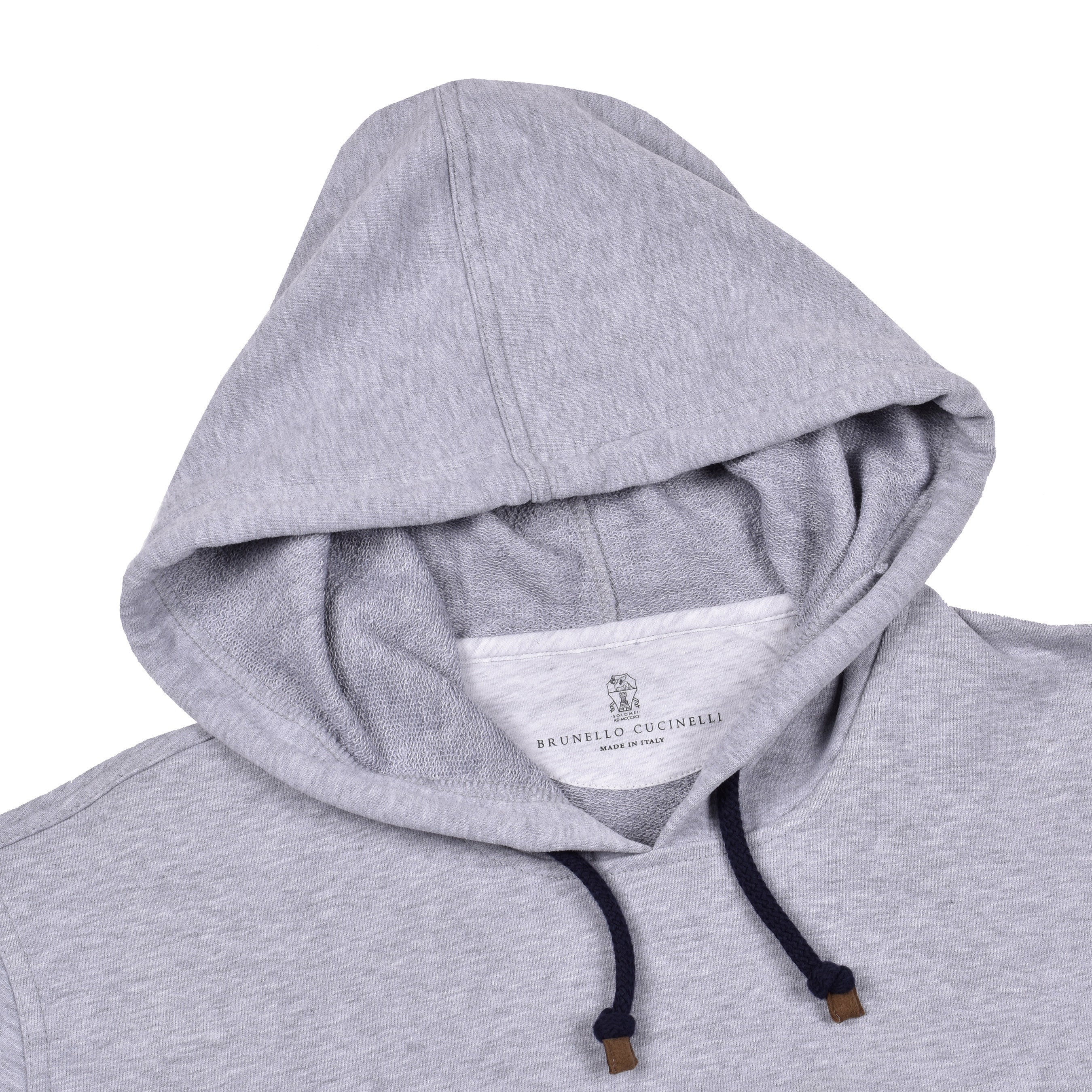 BRUNELLO CUCINELLI MEN'S ATHLETIC LOGO GYM SWEATSHIRT/HOODIE PULLOVER