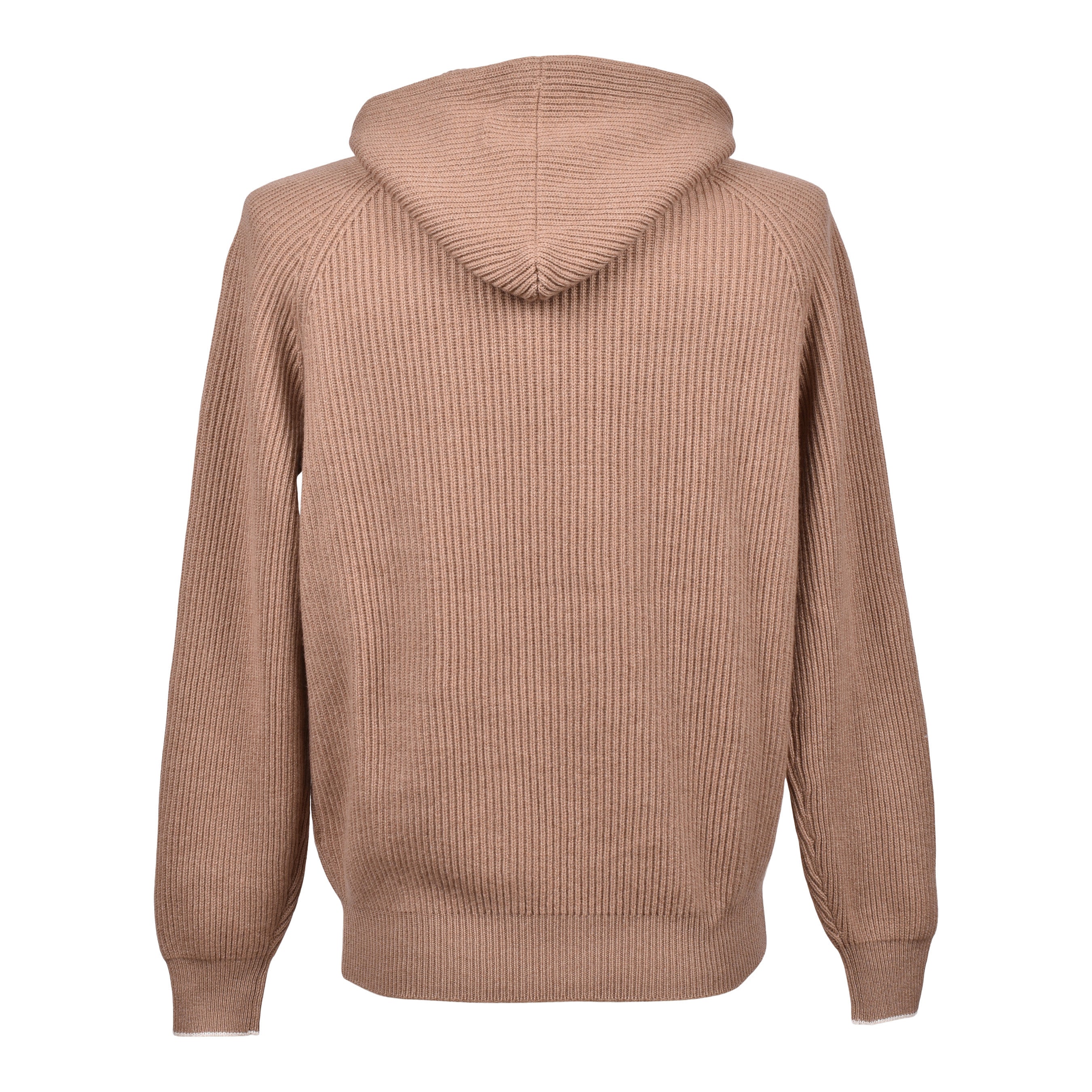 BRUNELLO CUCINELLI MEN'S 100% CASHMERE ATHLETIC STYLE PULL OVER HOODIE /SWEATER