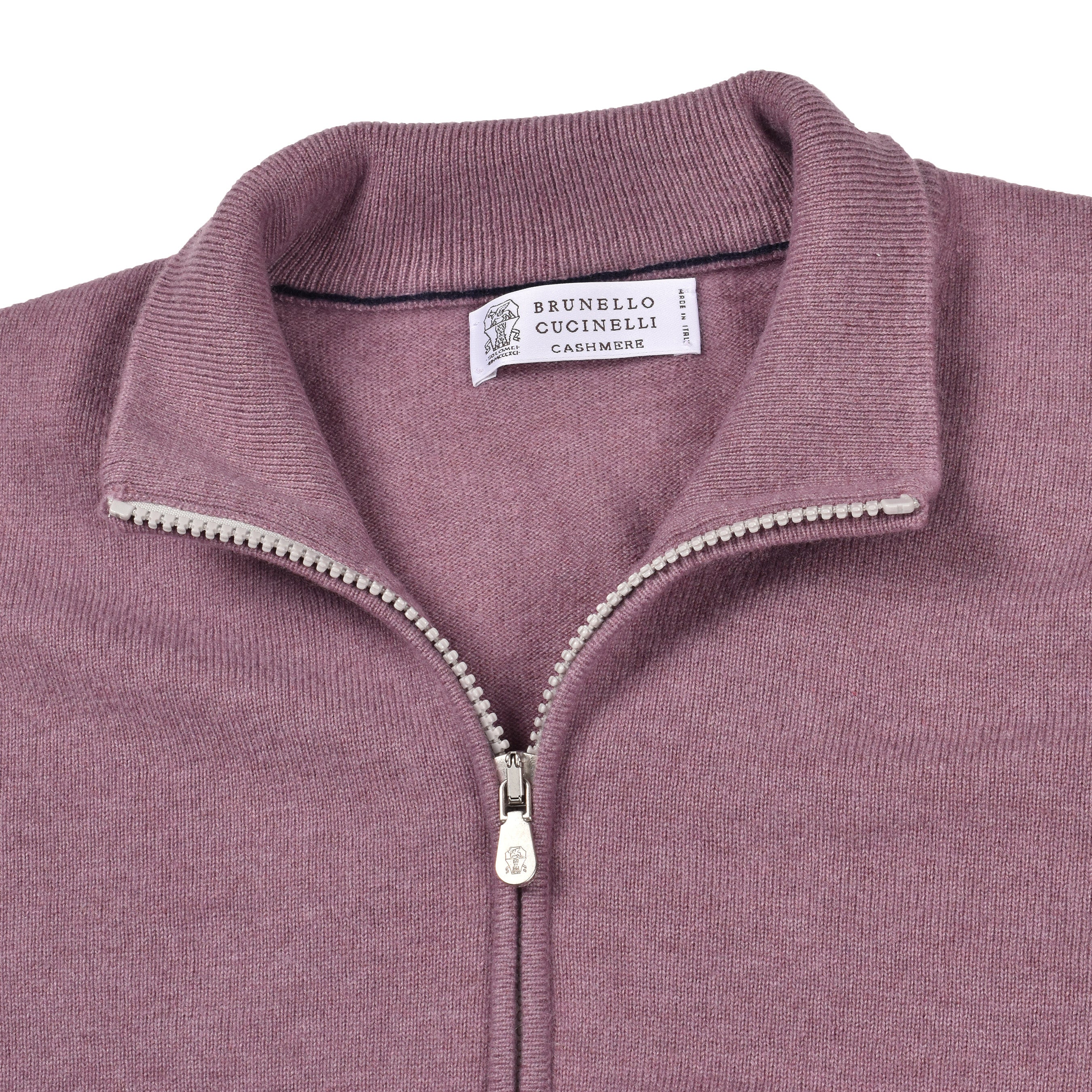 BRUNELLO CUCINELLI MEN'S 100% CASHMERE 1/4 ZIP SWEATER/PULLOVER NEW