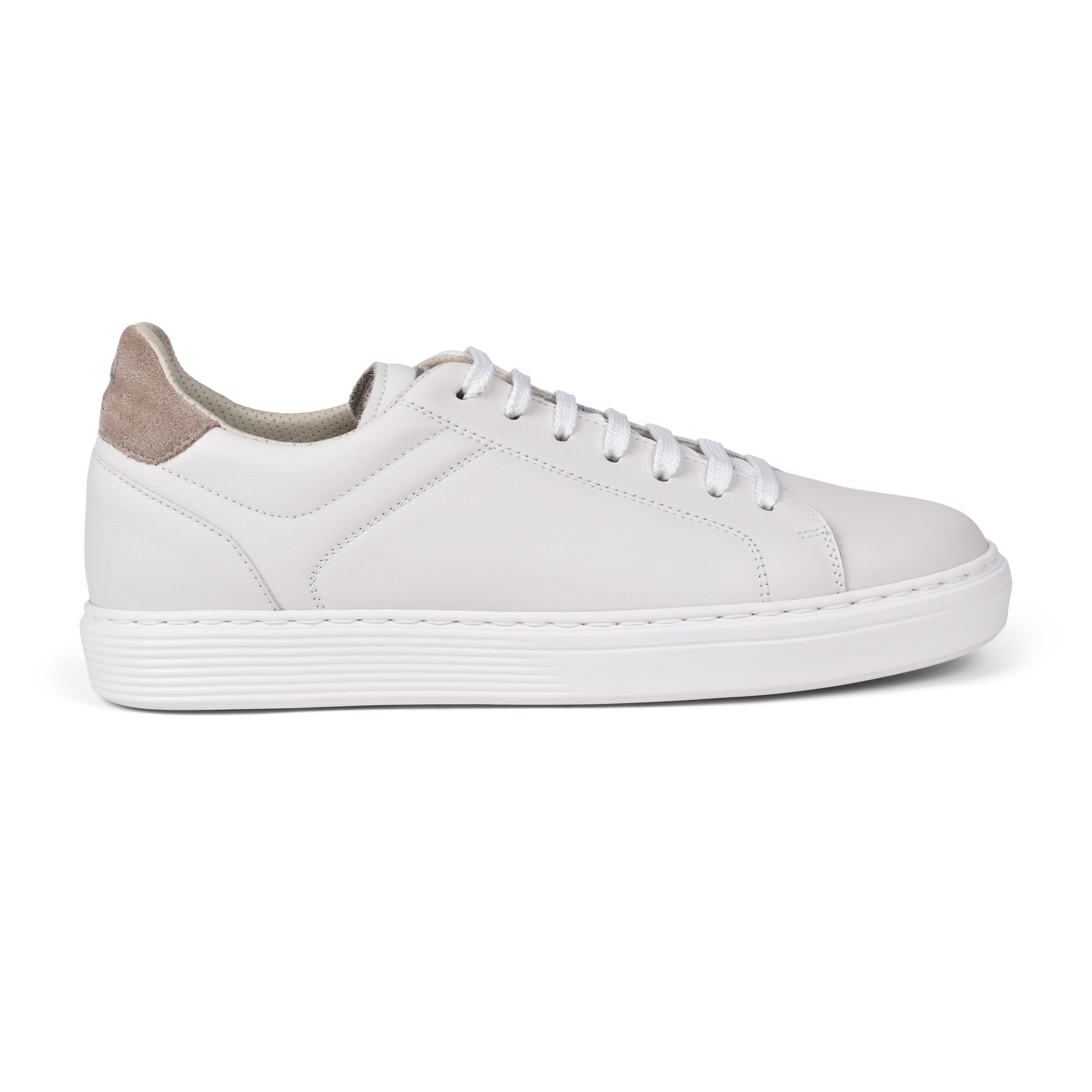 BRUNELLO CUCINELLI MEN'S 100% LEATHER LOW TOP FASJION SNEAKER/SHOES NEW
