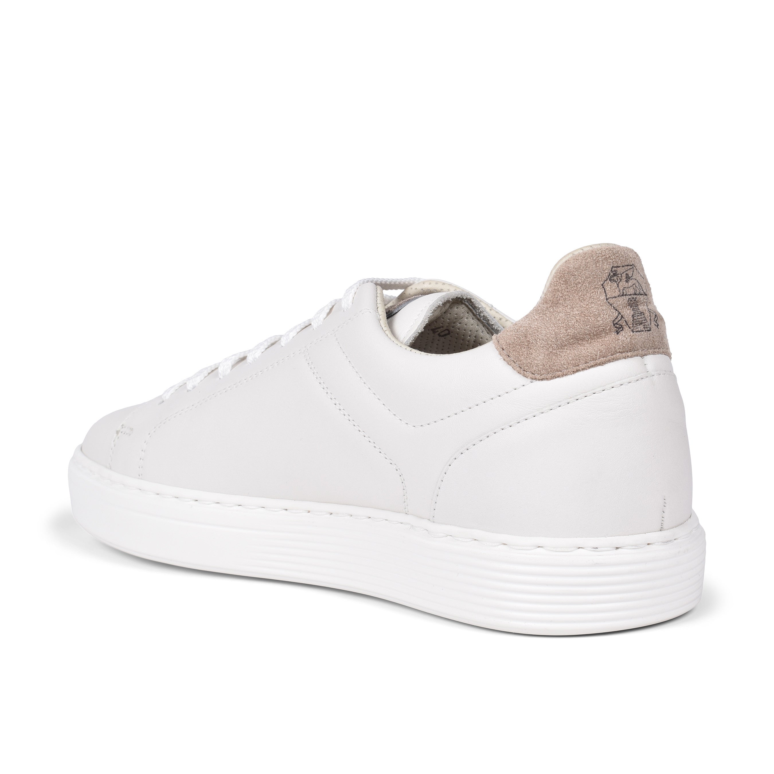 BRUNELLO CUCINELLI MEN'S 100% LEATHER LOW TOP FASJION SNEAKER/SHOES NEW
