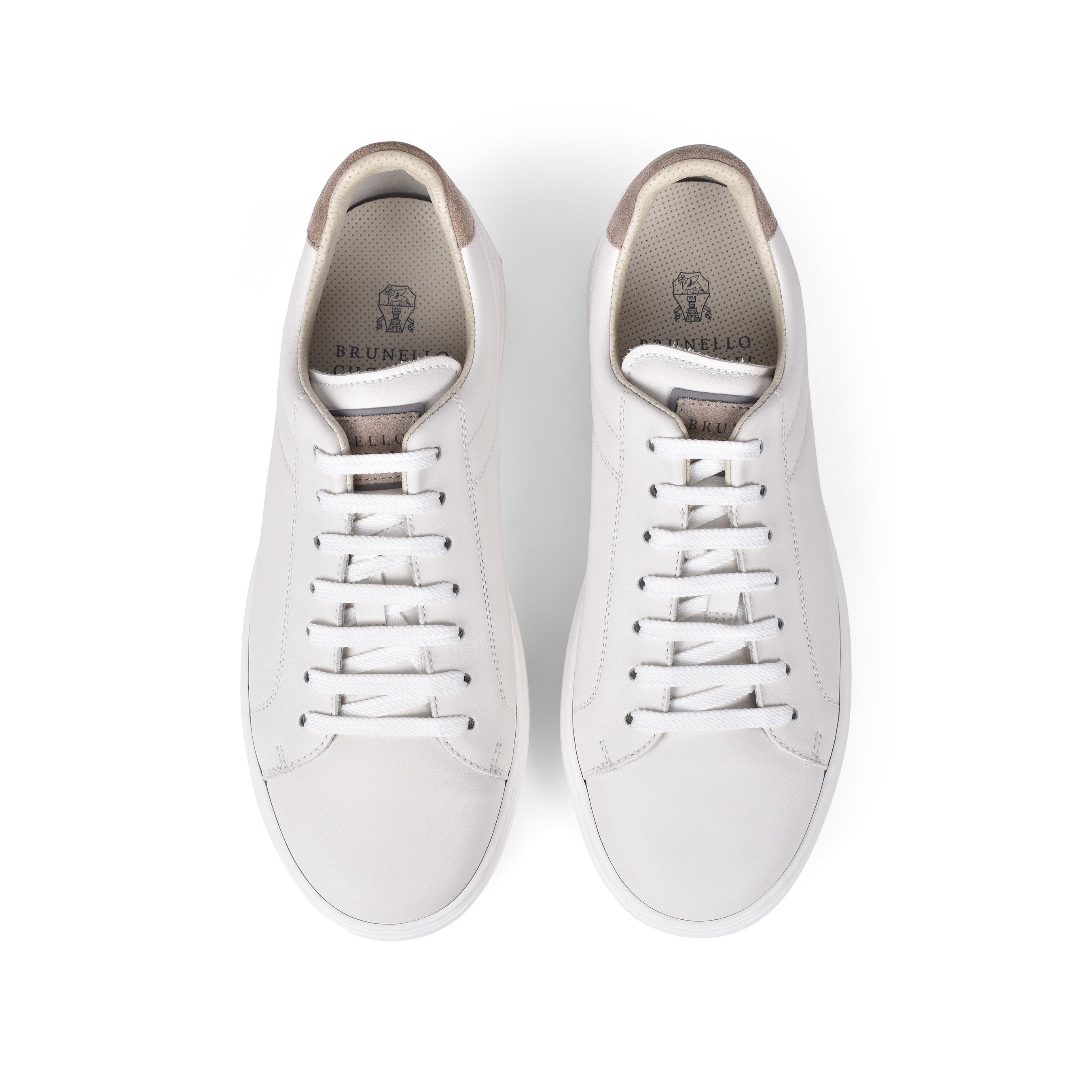 BRUNELLO CUCINELLI MEN'S 100% LEATHER LOW TOP FASJION SNEAKER/SHOES NEW