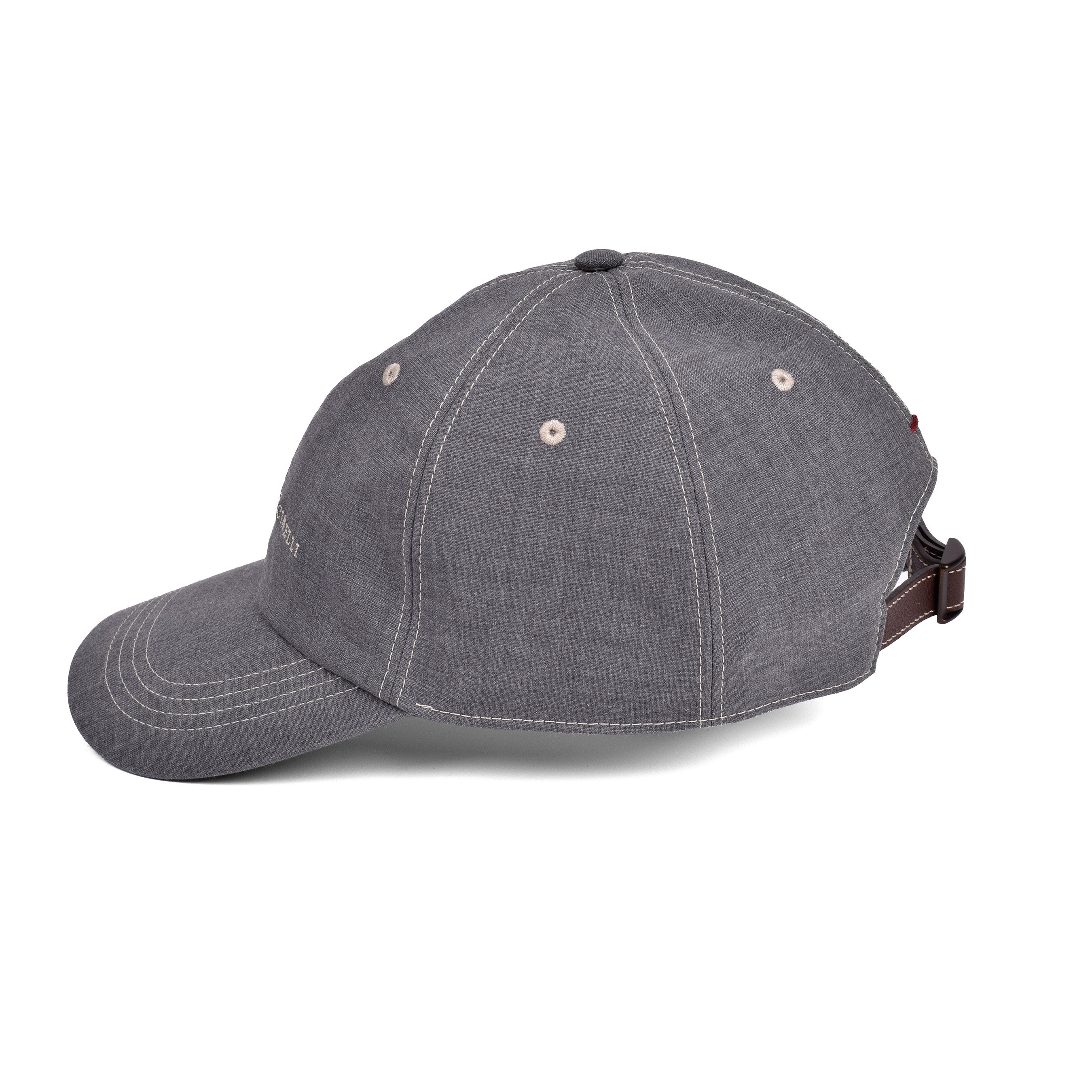 BRUNELLO CUCINELLI MEN'S 100% VIRGIN WOOL BASEBALL CAP / HAT NEW