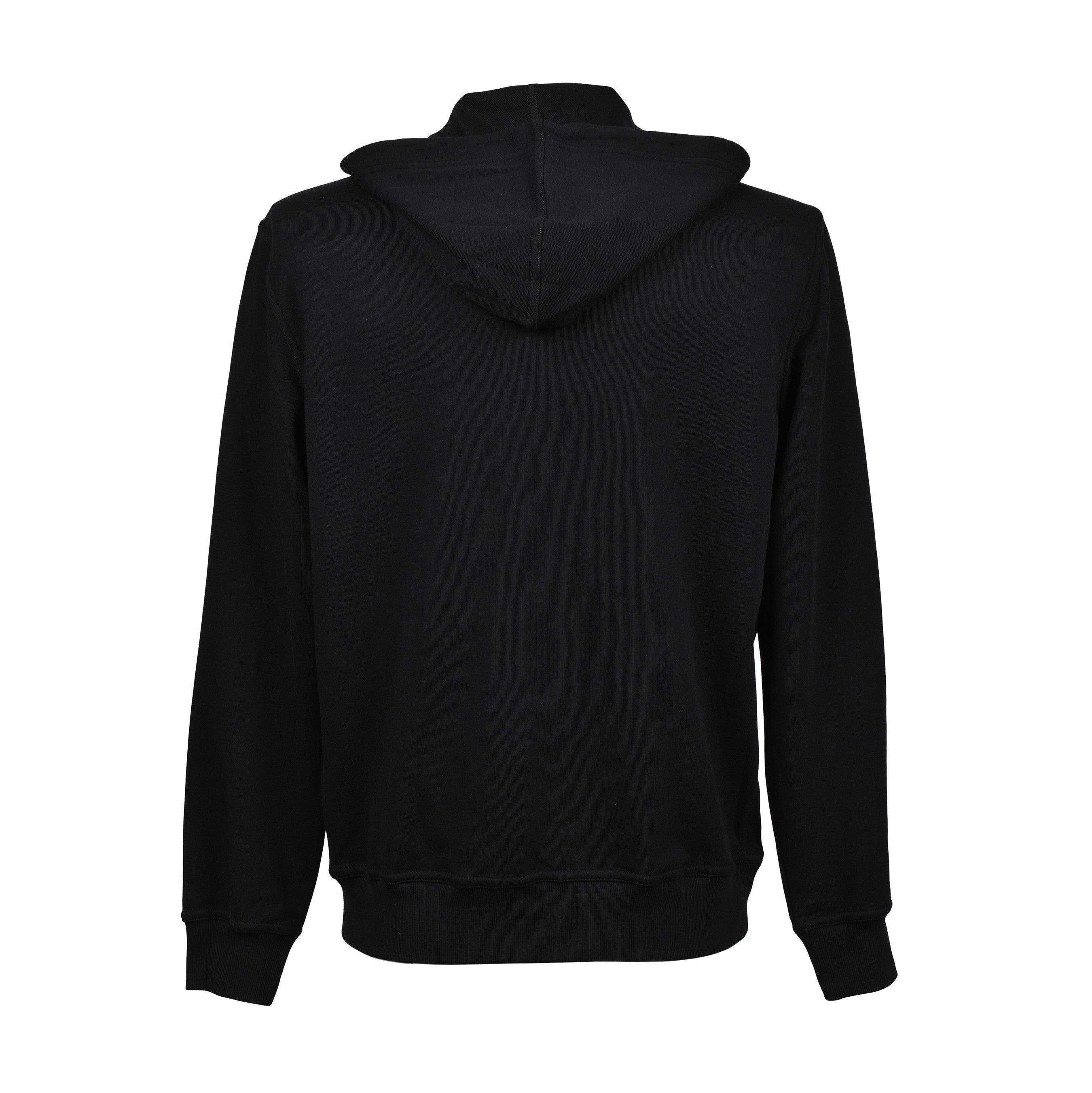 BRUNELLO CUCINELLI MEN'S JET BLACK ATHLETIC ZIP UP HOODIE SWEATSHIRT/SWEATER NEW