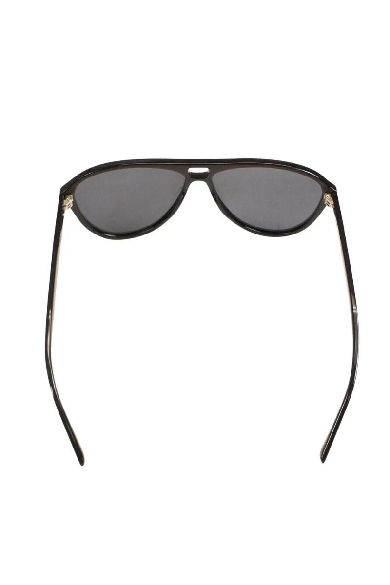 AMIRI Aviator Logo Sunglasses - Black XA41764ACBBS