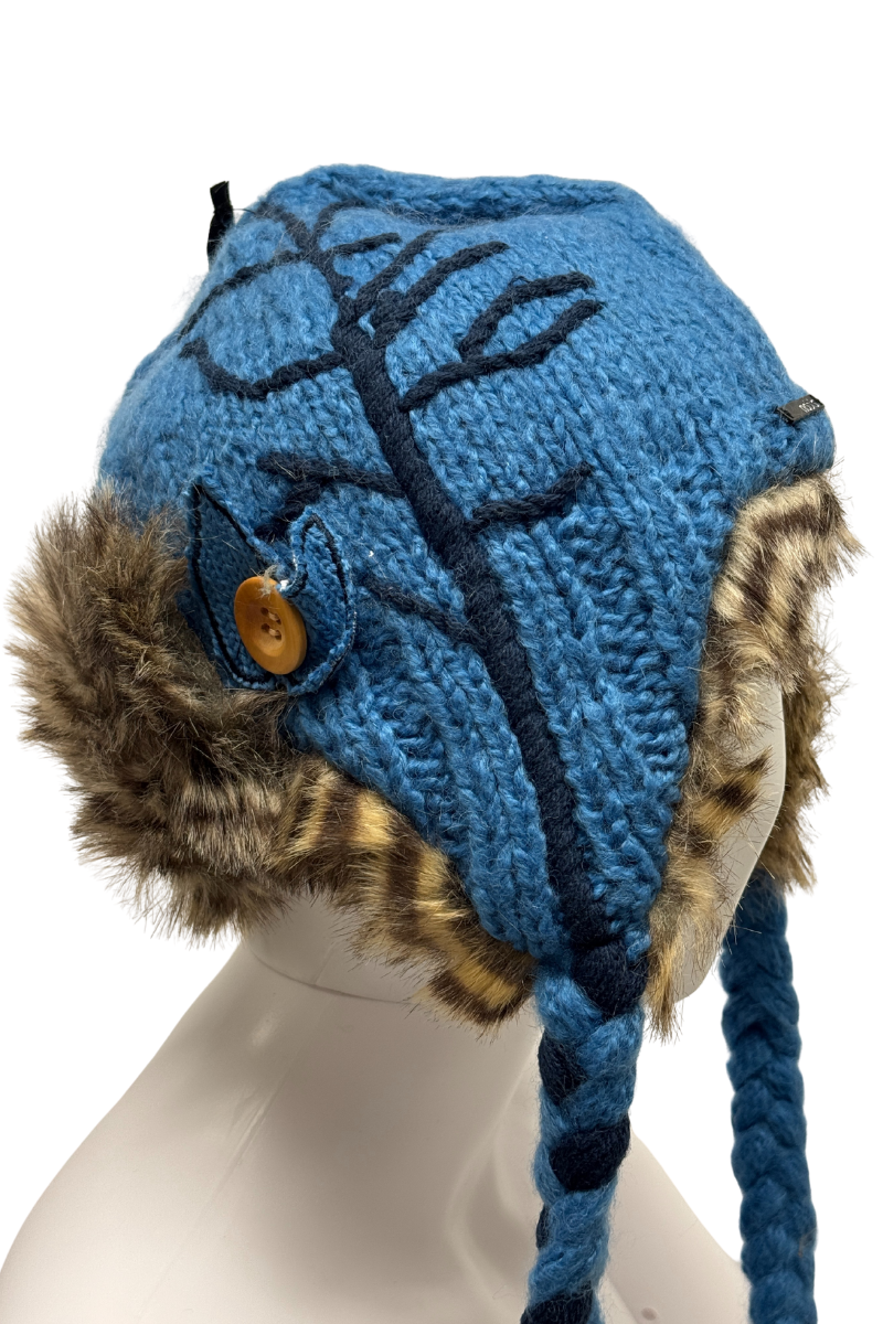Nobis Blue Wool Hat