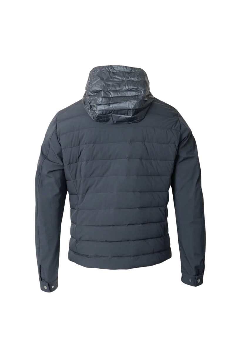 MooRER FILIPPO-KN Stand Collar Quilted Jacket Lavagna