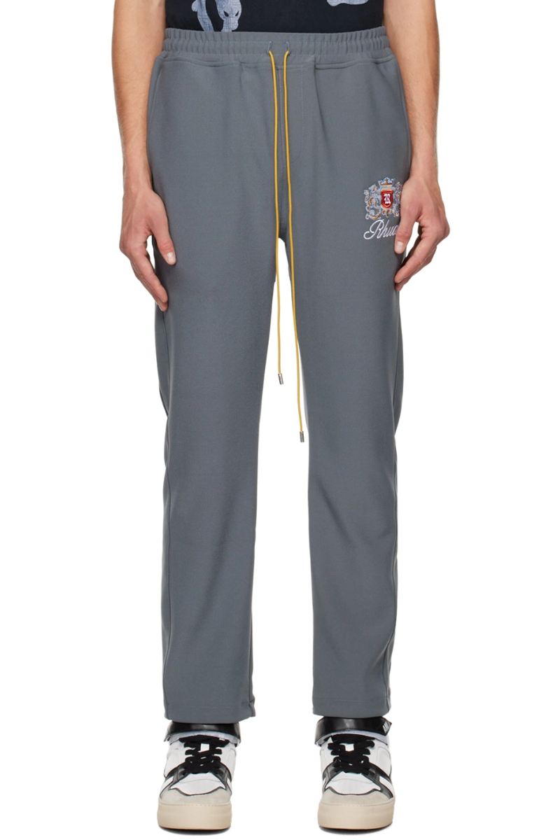 RHUDE Gray Brentwood Lounge Pants