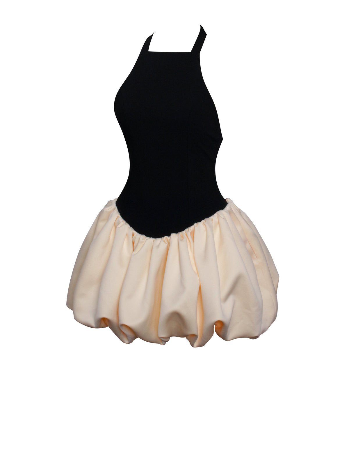 Yaira Backless Drop Waist Mini Bubble Dress (Archive Sale)