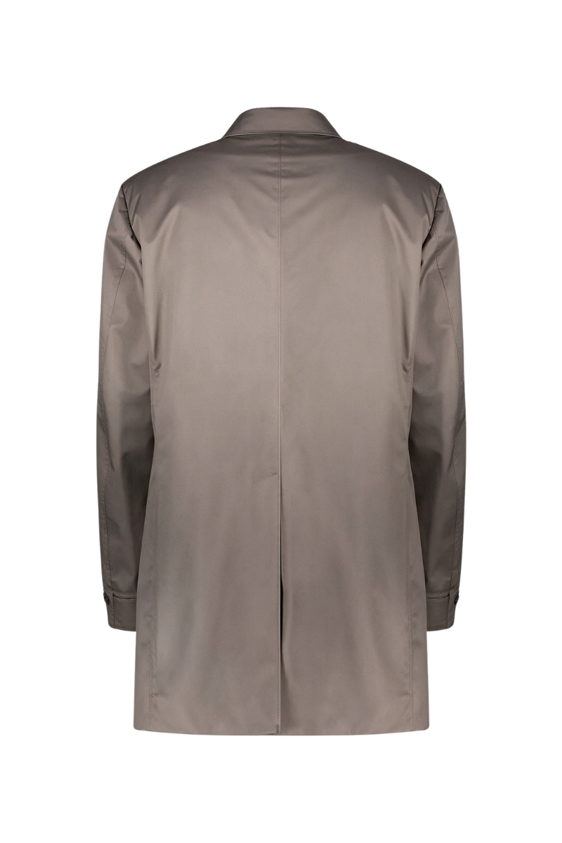 MooRER CORDOVADOADS Collared Mid-Length Jacket Tortora