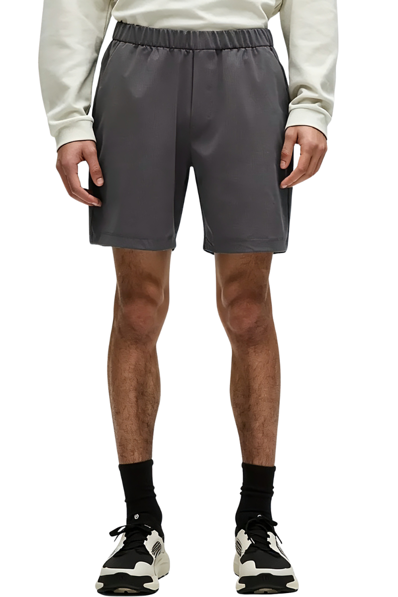 Lululemon ABC WovenAir™ Pull-On Short 7" Onyx Grey LM7BNQS