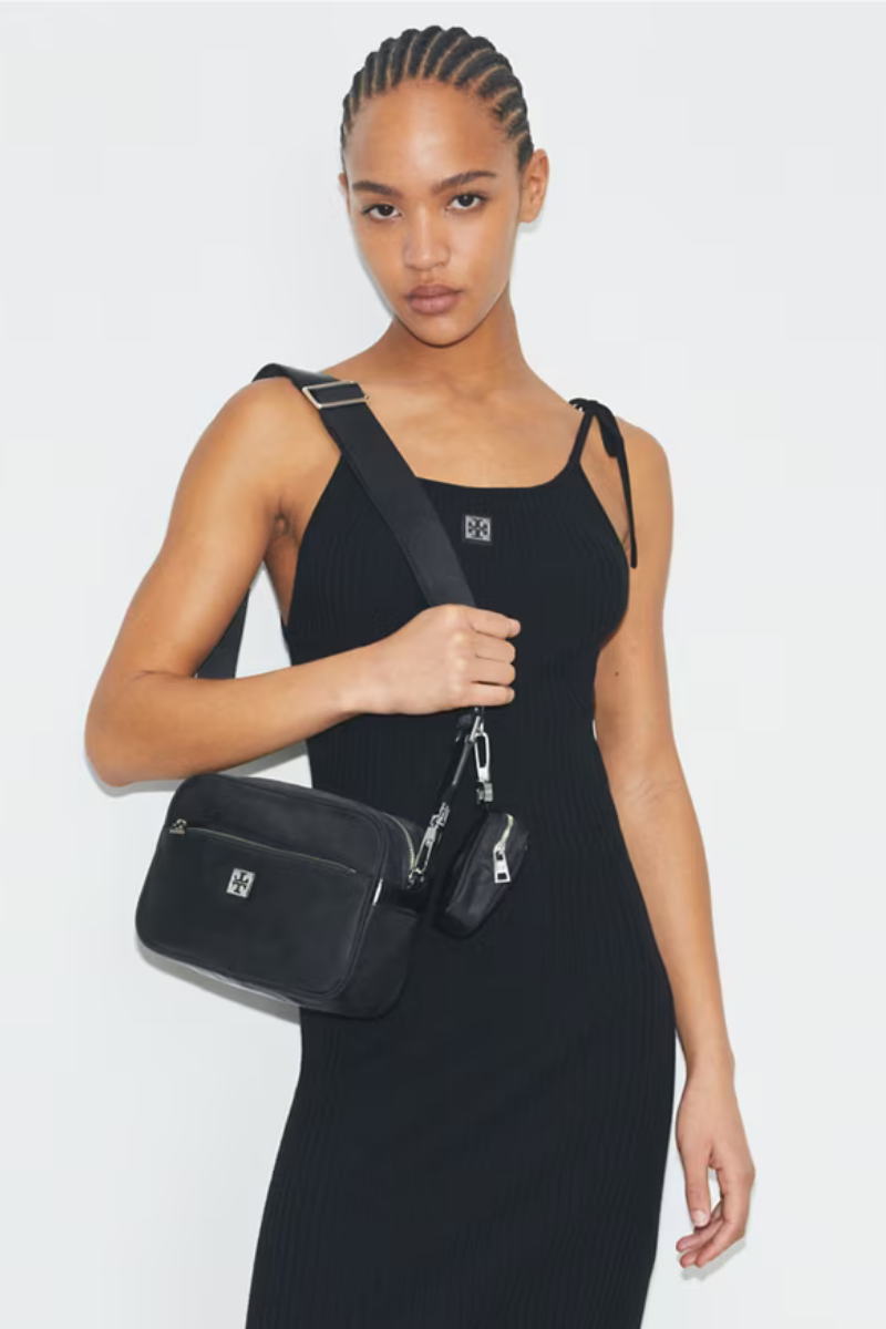 Tory Burch Virginia Shoulder Bag Black 169166-001