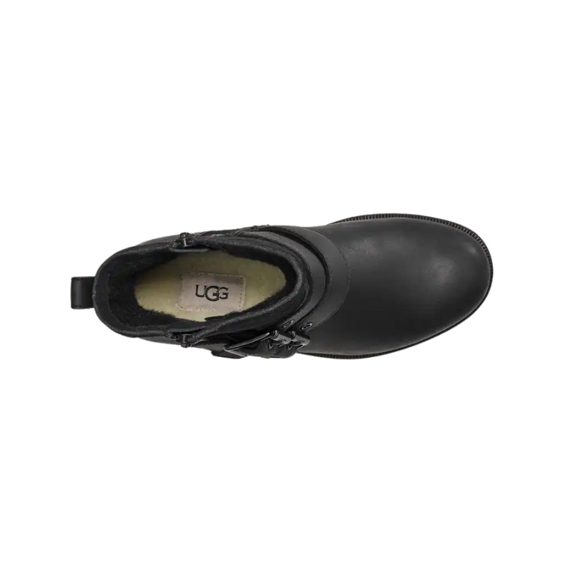 Womens | UGG Wilde Moto Boot (Black)