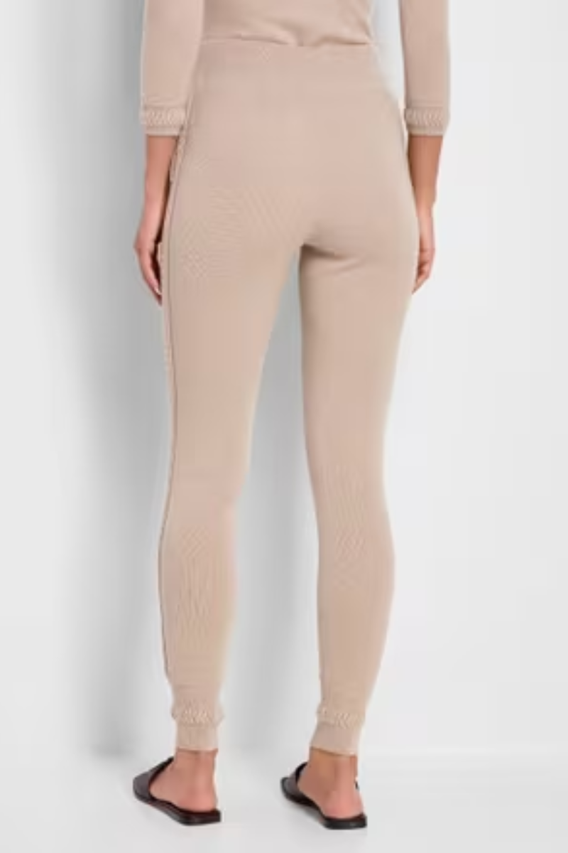 La Perla Woolen Trousers In Beige