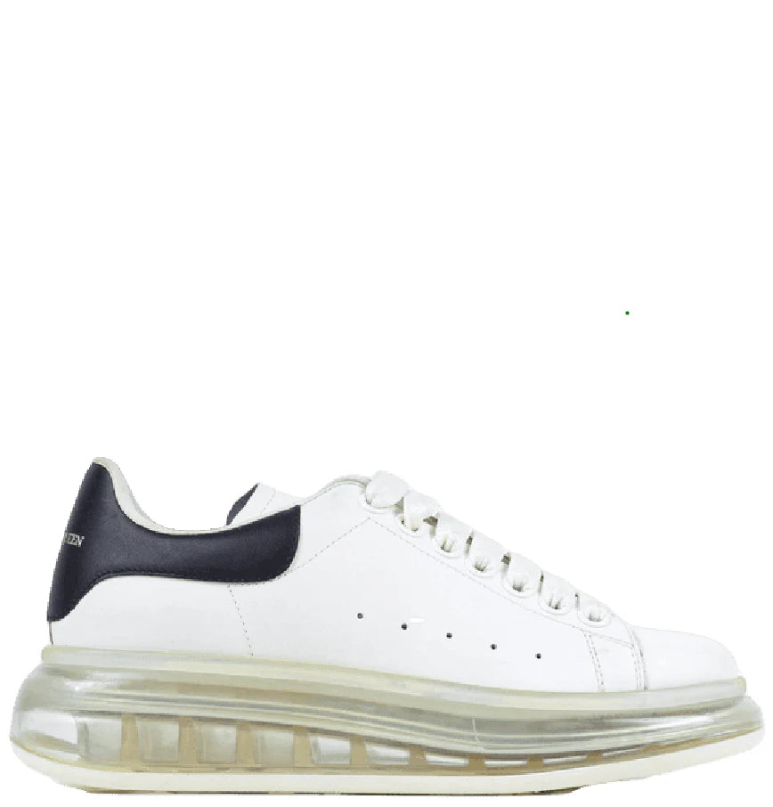 ALEXANDER McQUEEN OVERSIZED MEN SNEAKERS Clear Sole Black