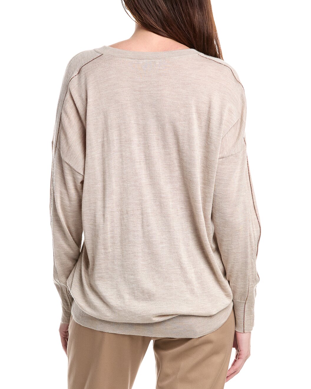 BRUNELLO CUCINELLI WOMEN'S SWEATER M13867100P_C2358 NWT