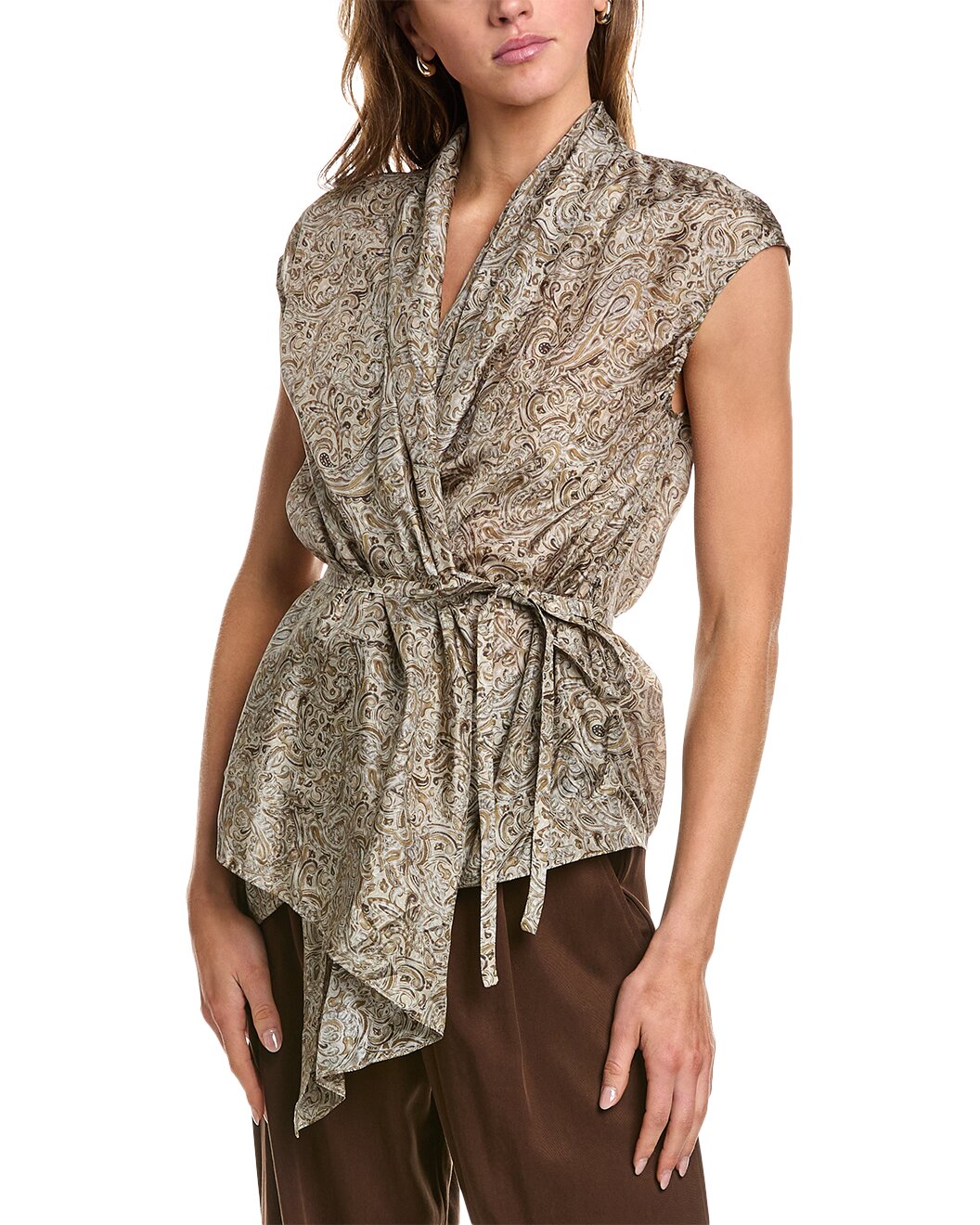 BRUNELLO CUCINELLI WOMEN'S SHIRT MP923HD106_C6901 NWT