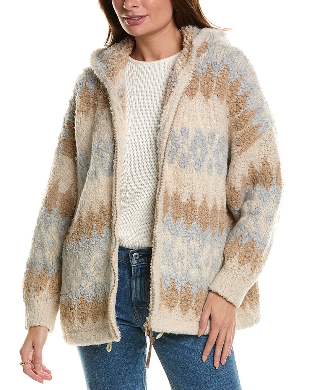 BRUNELLO CUCINELLI WOMEN'S SWEATER M1F349706_CQB59 NWT